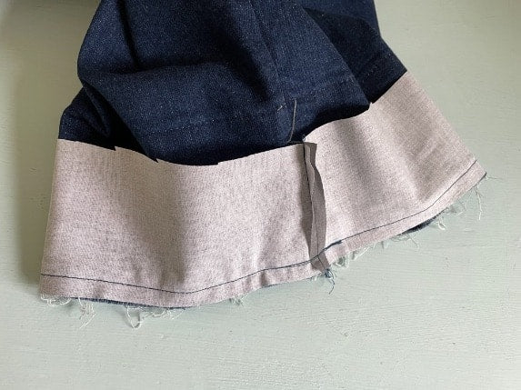 Hosen verlängern: Schritt 10