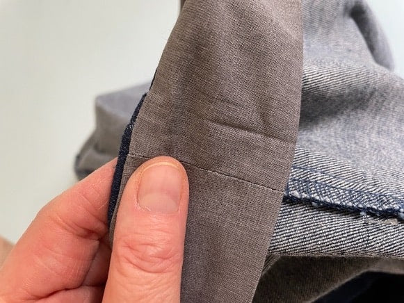 Hosen verlängern: Schritt 13