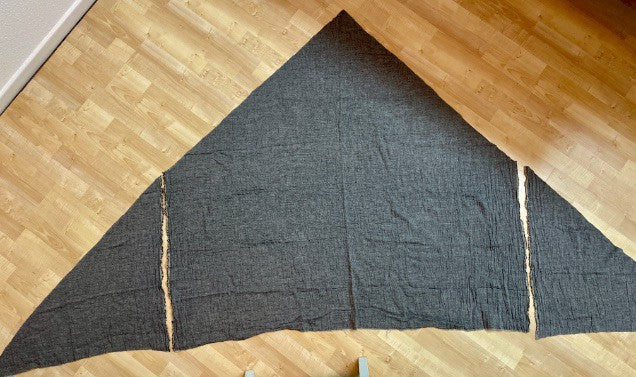 Schritt 3: Diagonal zuschneiden