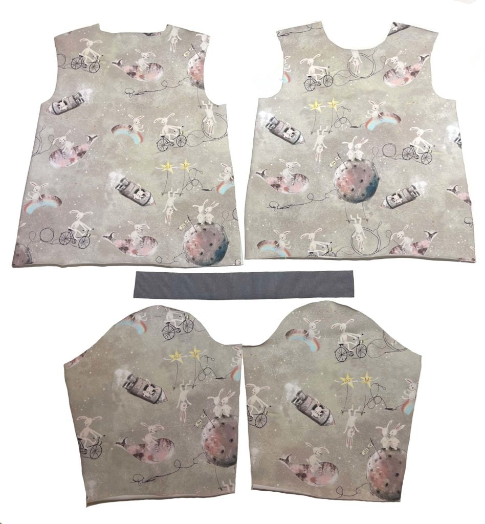 Schritt 1: Babyshirt zuschneiden