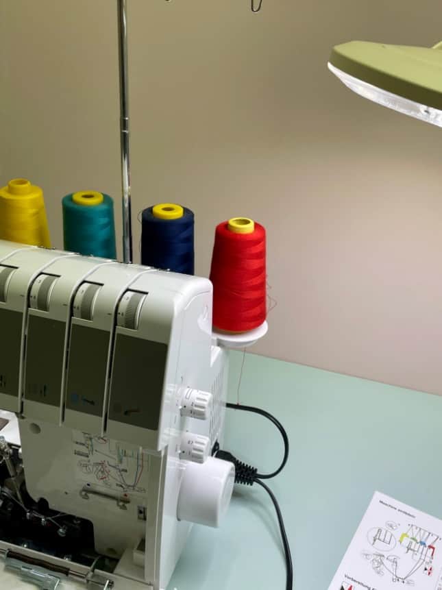 Vorbereitung: Maschine, Licht, Werkzeug