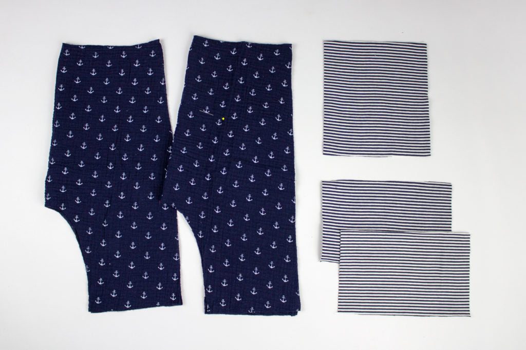 Schritt 1: Kinderhose zuschneiden