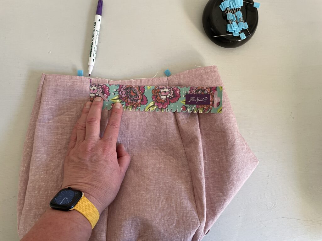 Gurtband befestigen