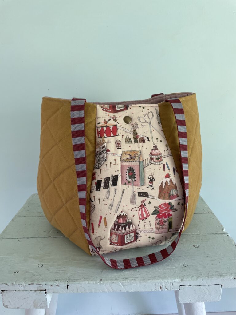 Fertige Hexagon-Tasche