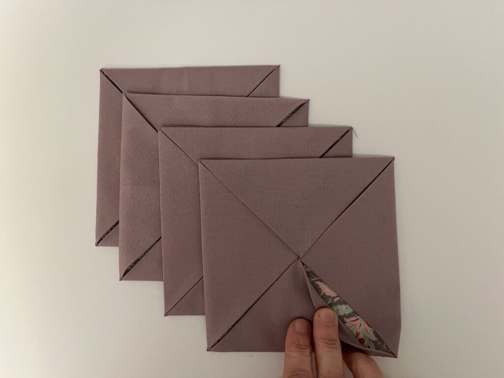 4 Quadrate herstellen