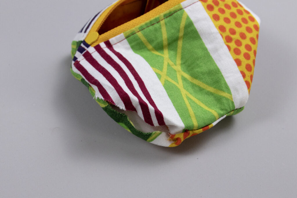 Apfeltasche wenden
