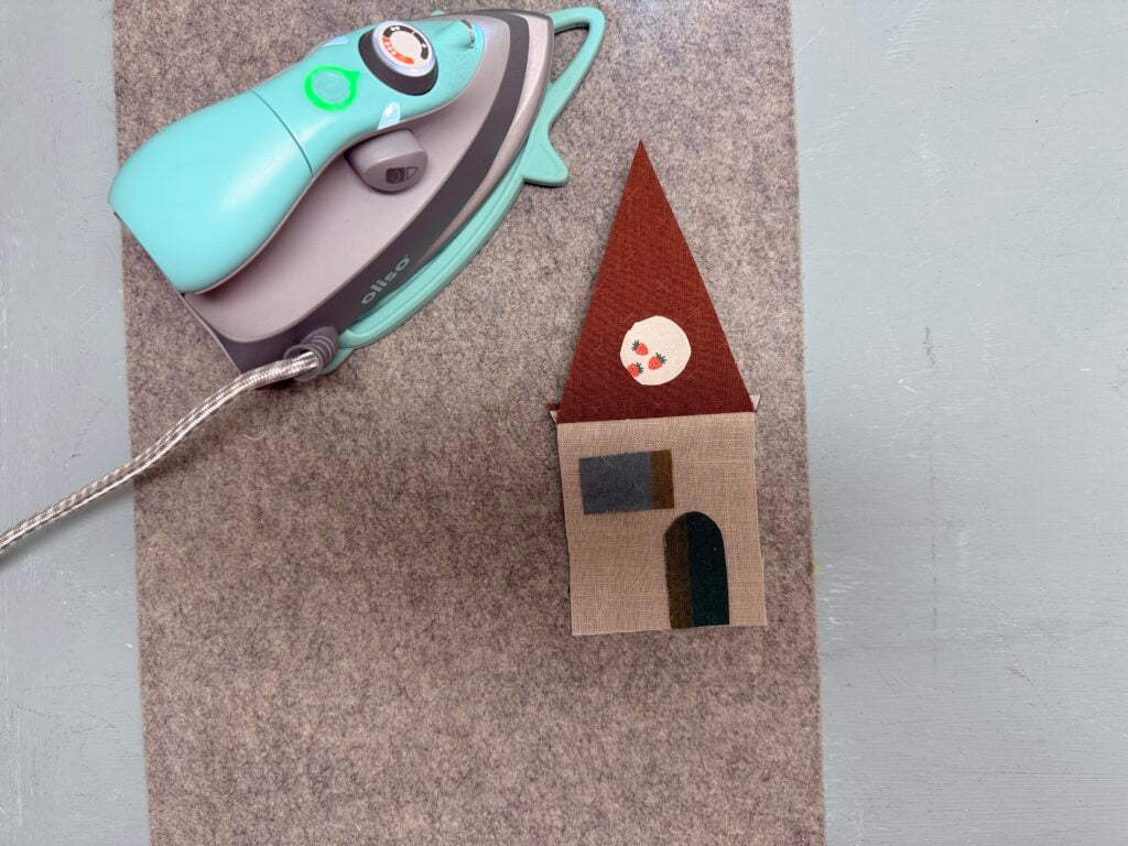 Trägerfolie abziehen