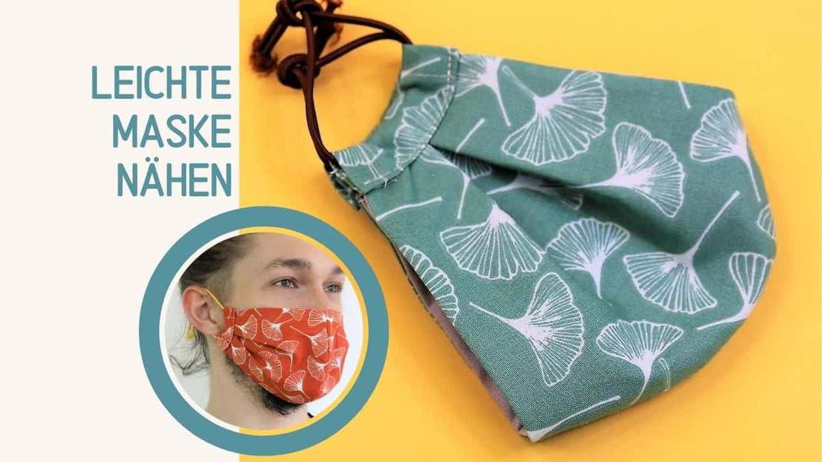 Einfache Maske nähen