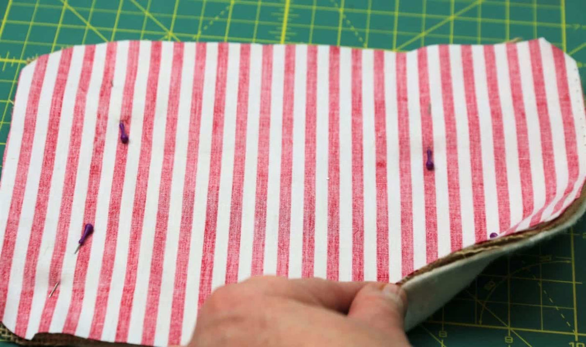 Schichten stapeln und feststecken