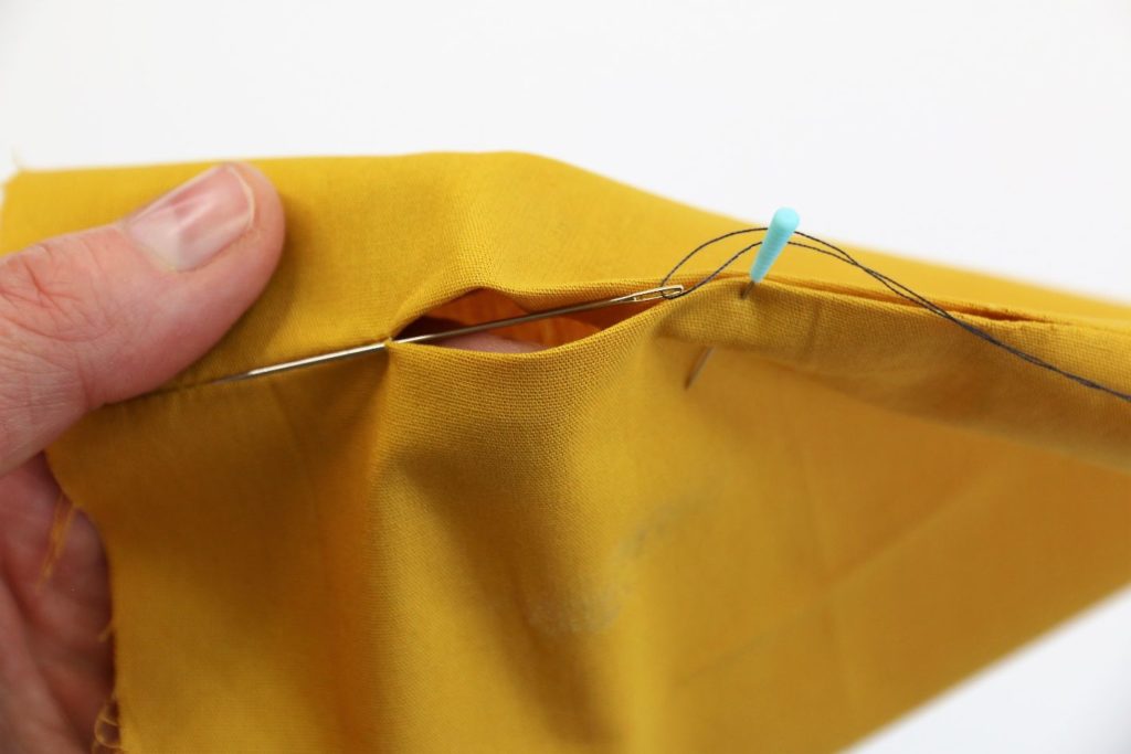 Schritt 3: Matratzenstich Schritt für Schritt nähen