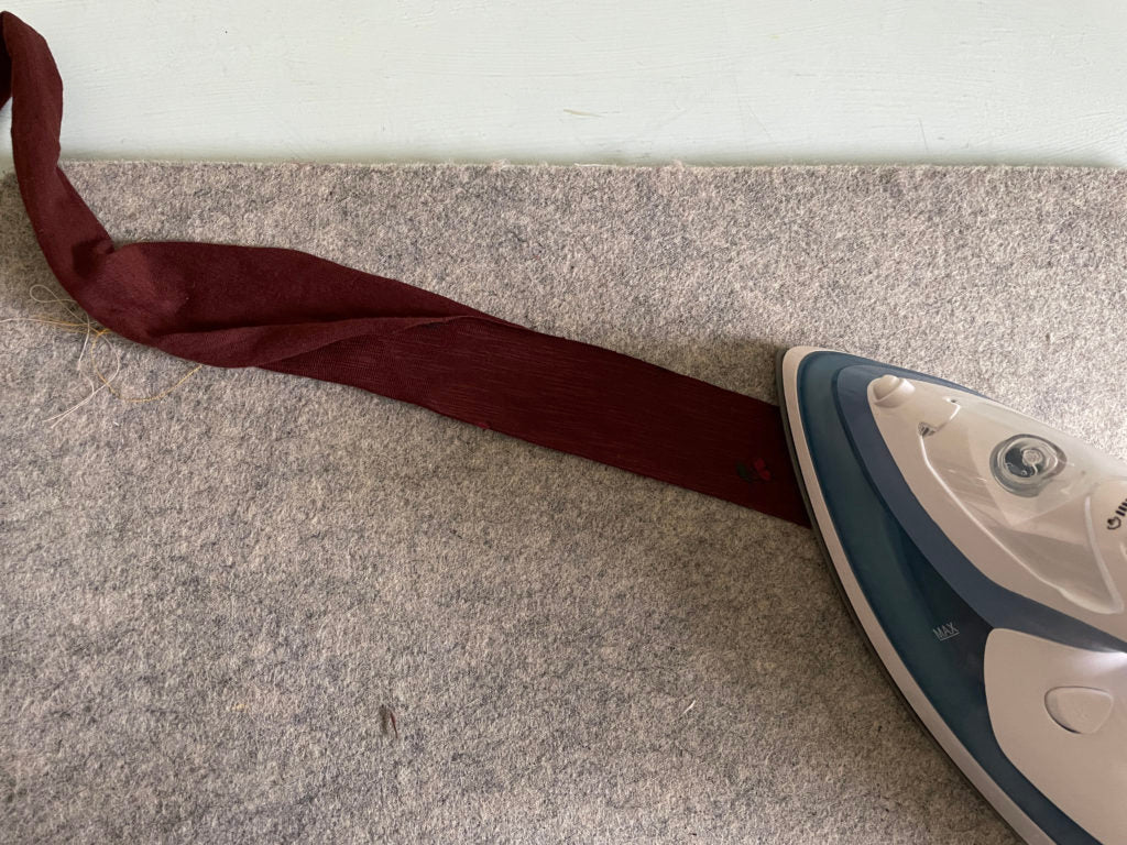 Ausschnittstreifen bügeln