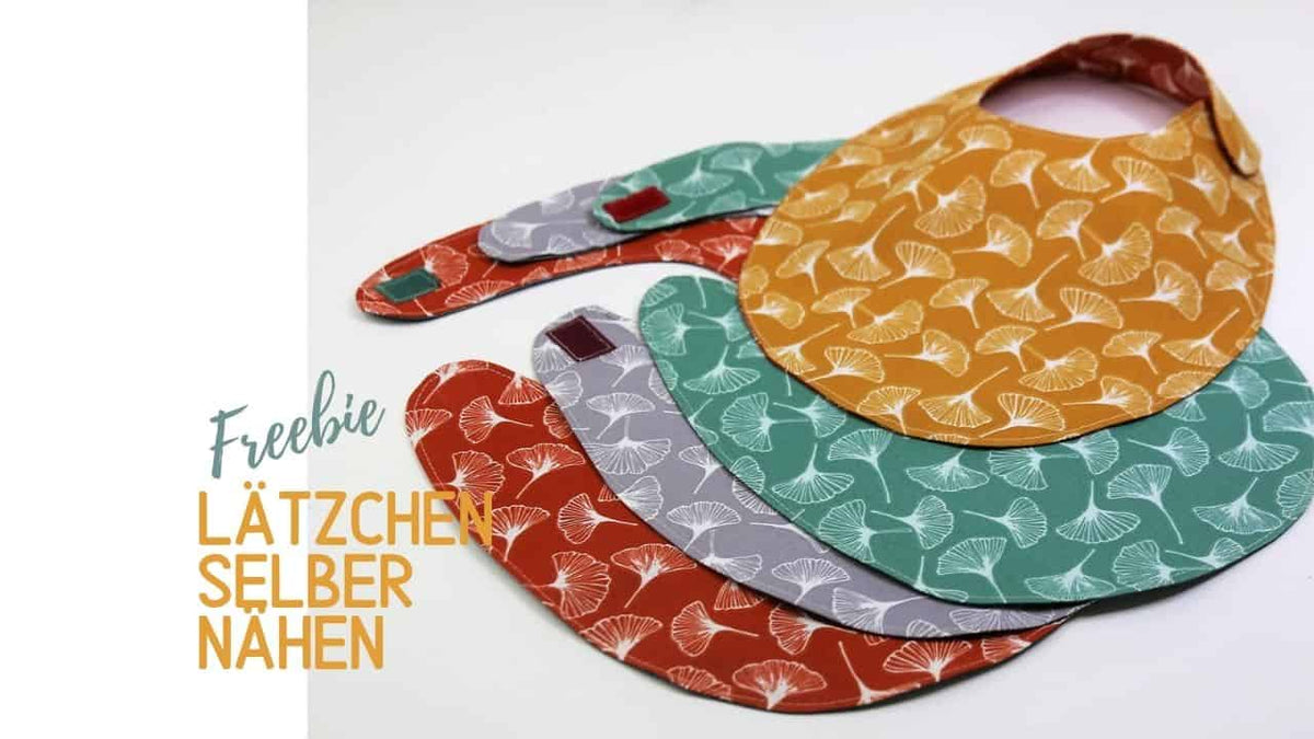 Lätzchen aus Jersey oder Baumwolle nähen