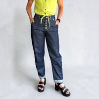 Barrel-Jeans KATTIS | Papierschnittmuster