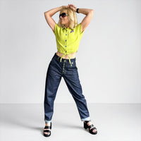 Barrel-Jeans KATTIS | Papierschnittmuster