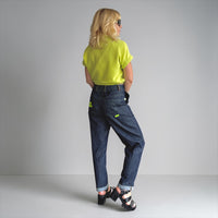 Barrel-Jeans KATTIS | Papierschnittmuster