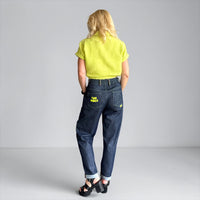 Barrel-Jeans KATTIS | Papierschnittmuster