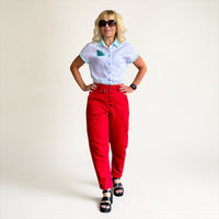 Barrel-Jeans KATTIS | Papierschnittmuster