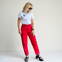 Barrel-Jeans KATTIS | Papierschnittmuster
