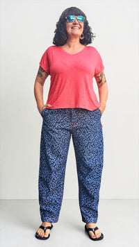 Barrel-Jeans KATTIS | PDF-Schnittmuster