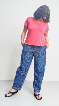Barrel-Jeans KATTIS | PDF-Schnittmuster