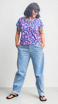 Barrel-Jeans KATTIS | PDF-Schnittmuster