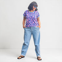 Barrel-Jeans KATTIS | PDF-Schnittmuster