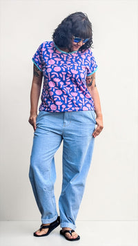 Barrel-Jeans KATTIS | PDF-Schnittmuster