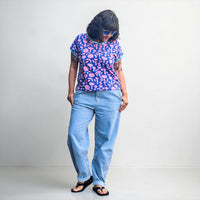 Barrel-Jeans KATTIS | PDF-Schnittmuster