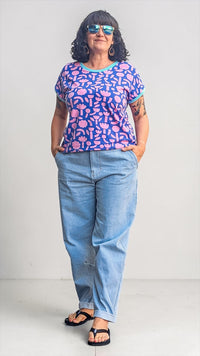 Barrel-Jeans KATTIS | PDF-Schnittmuster