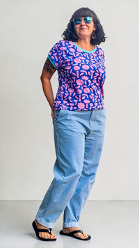 Barrel-Jeans KATTIS | PDF-Schnittmuster