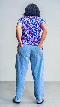 Barrel-Jeans KATTIS | PDF-Schnittmuster