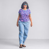 Barrel-Jeans KATTIS | PDF-Schnittmuster
