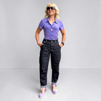 Barrel-Jeans KATTIS | Papierschnittmuster