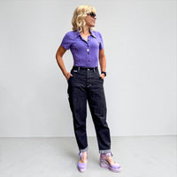 Barrel-Jeans KATTIS | Papierschnittmuster