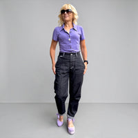 Barrel-Jeans KATTIS | Papierschnittmuster