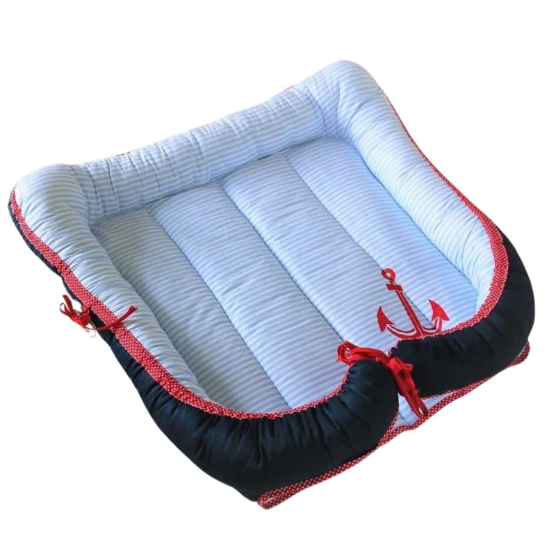 Schnittmuster Babynest für Zwillinge