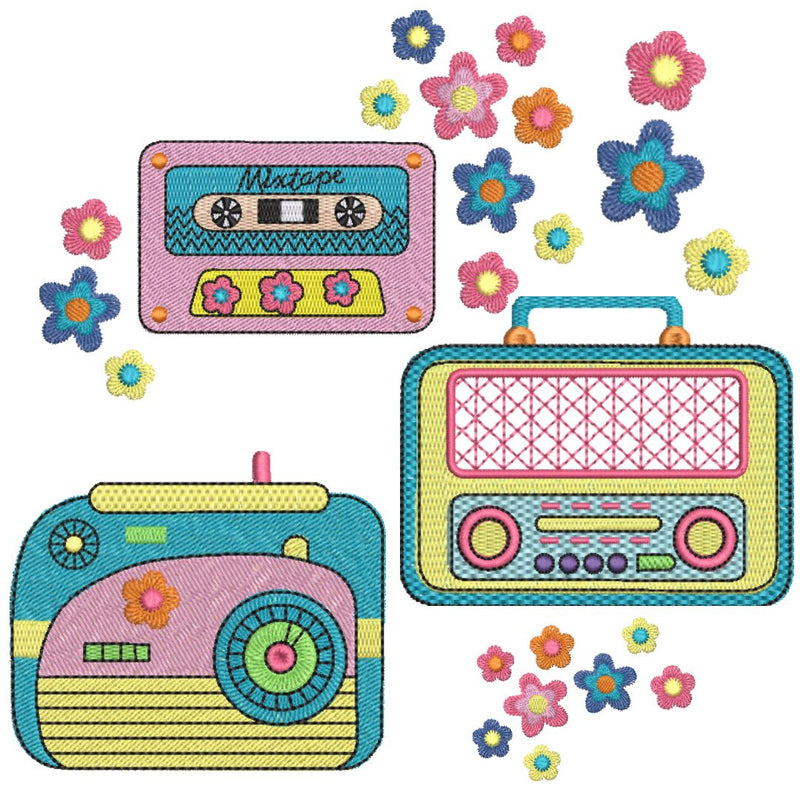 Digitale Stickdatei | Bundle "Sound"