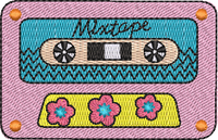 Digitale Stickdatei "Mixtape"