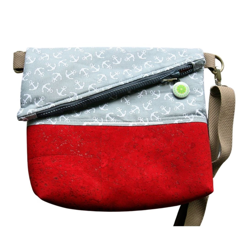 Foldover Tasche San Diego | Schnittmuster