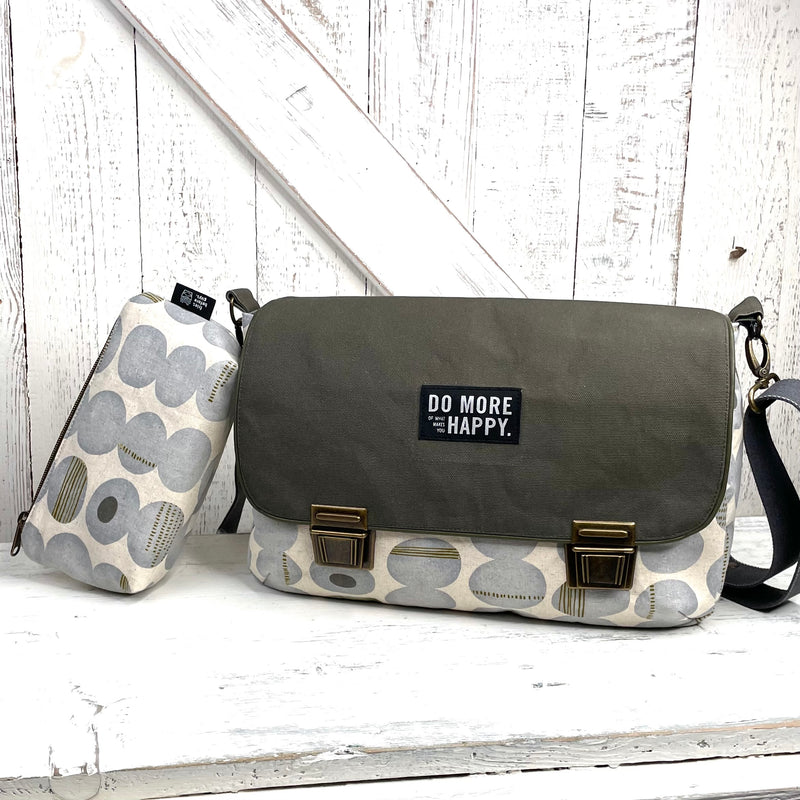 Schnittmuster Messenger Bag "Gold Rush"