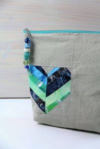 Patchwork-Herz | Schnittmuster in 2 Größen
