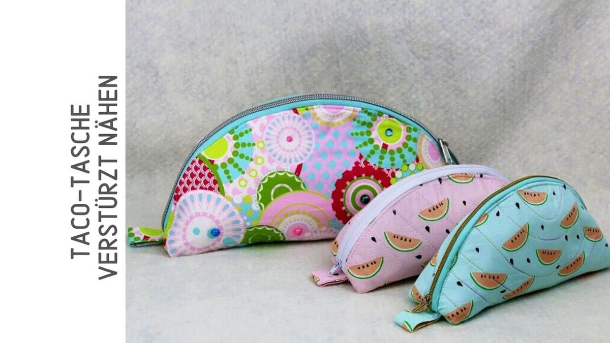 Taco-Tasche | Schnittmuster | 2 Größen