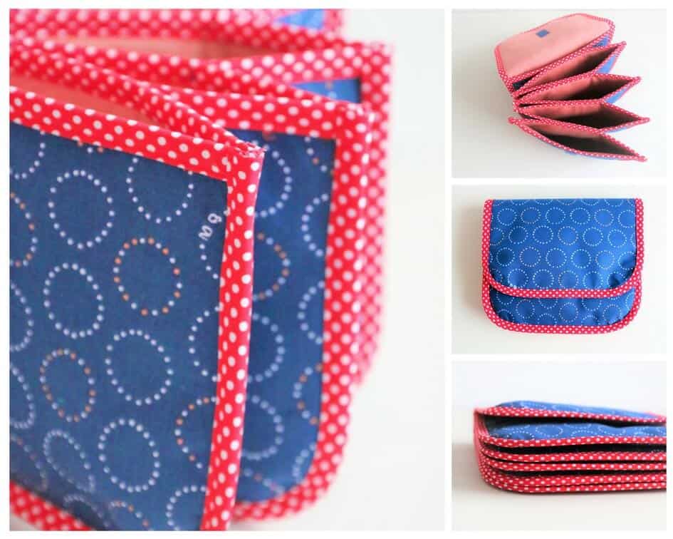 Ziehharmonika-Tasche | Schnittmuster