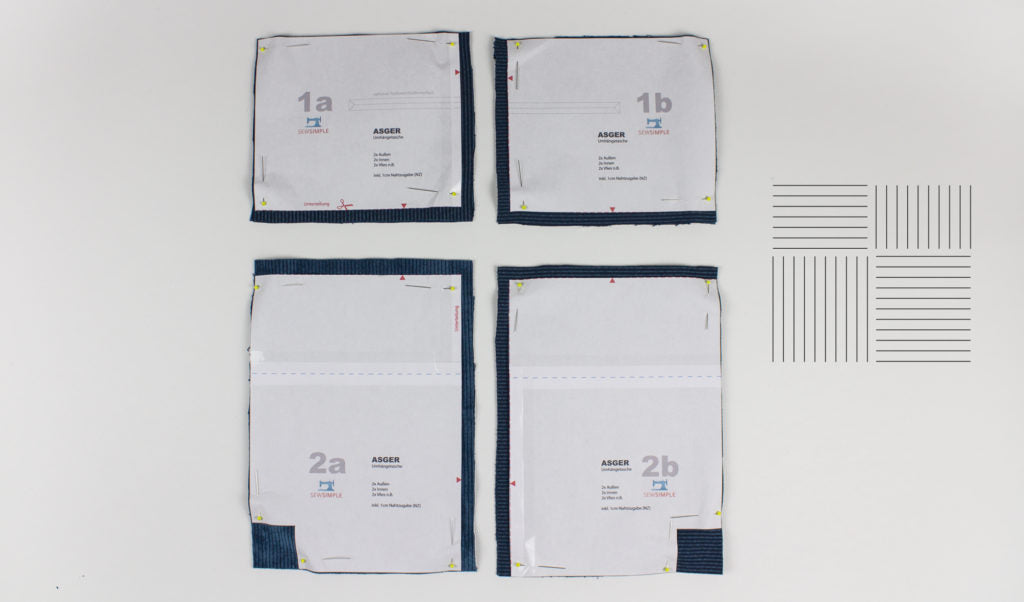 Patchwork-Zuschnitt vorbereiten