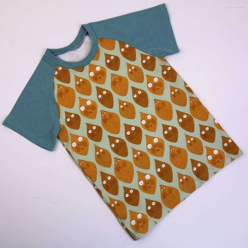 Kinder-Raglanshirt "Lemon slim"
