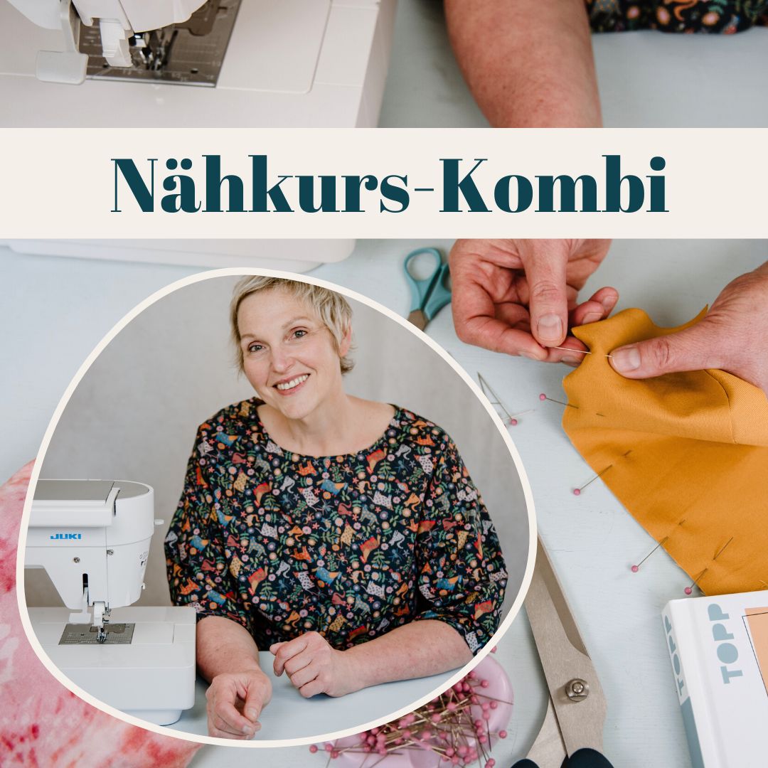 Kombi-Nähkurs: Nähführerschein & T-Shirt-Nähkurs
