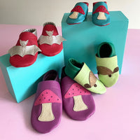 Lederpuschen SUMI | Schuhgröße 18-33