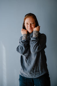 Musselin-Hoodie MAYE