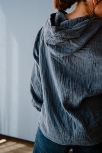 Musselin-Hoodie MAYE