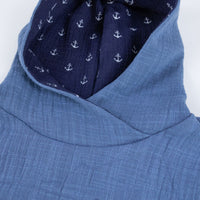 Musselinhoodie "NALOU"